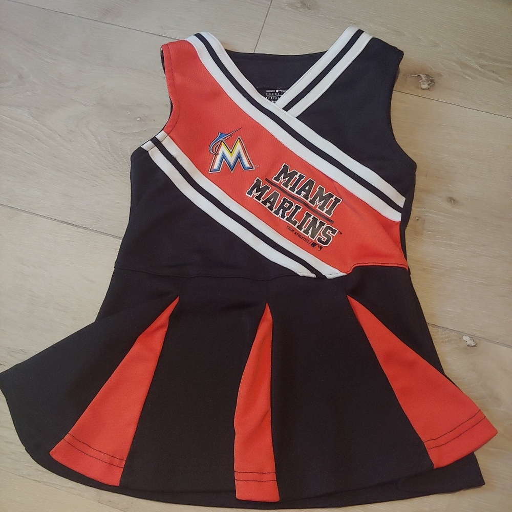 3t Miami Marlins cheerleader dress